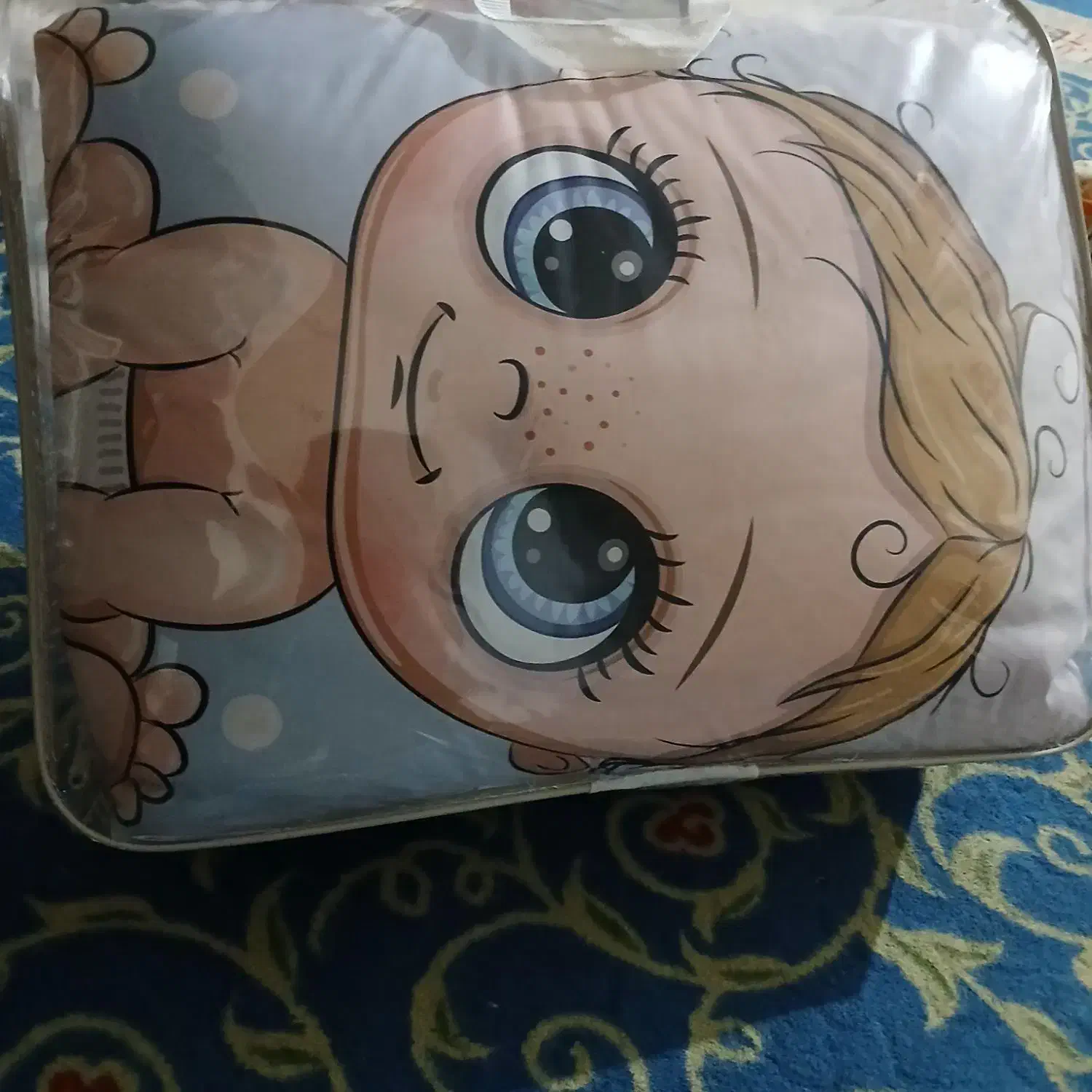 سرویس کامل نوزاد استفاده نشدن|رختخواب، بالش، پتو|خرم‌آباد, |دیوار