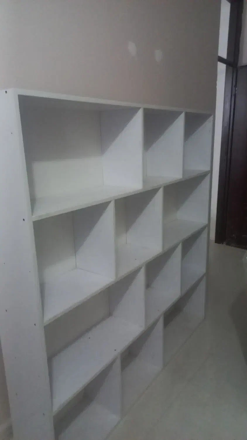 یک عدد شلف یا کتابخانه|کتابخانه، شلف، قفسه‌های دیواری|اهواز, کوی مهدیس|دیوار