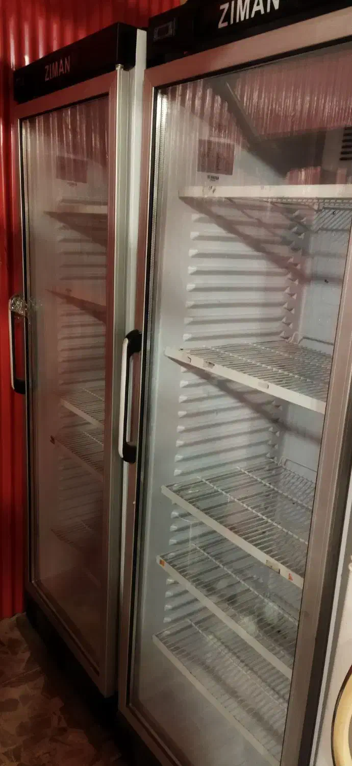 یخچال ویترینی زیمان 2دستگاه ظرفیت مفید 300لیتری|فروشگاه و مغازه|رشت, حسین آباد|دیوار