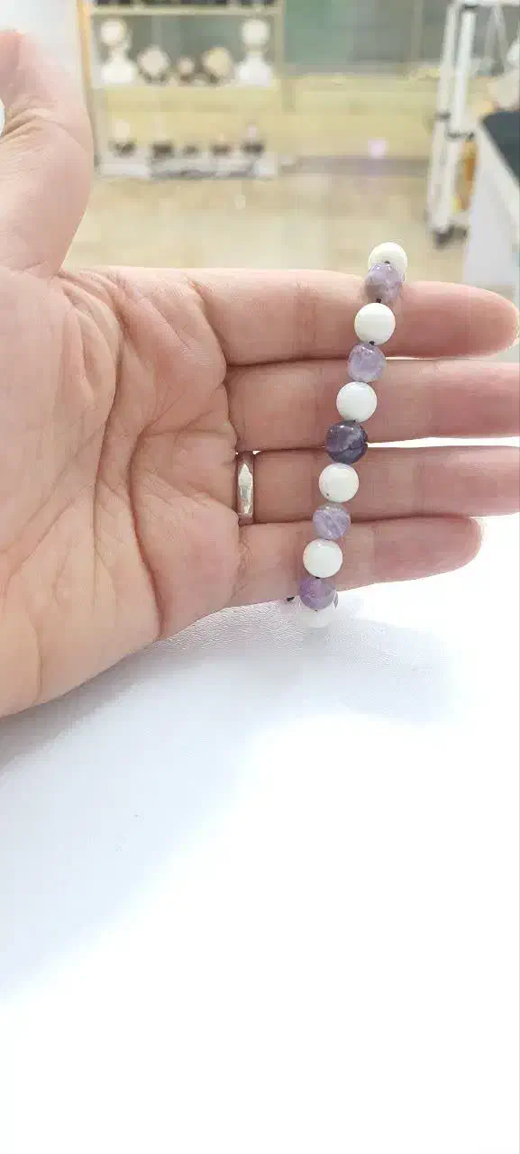 دستبند سنگ طبیعی|جواهرات|قم, هفت تیر|دیوار