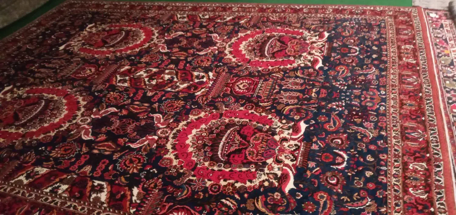 فروش قالی دستبافت درحد نو|فرش|فارسان, |دیوار