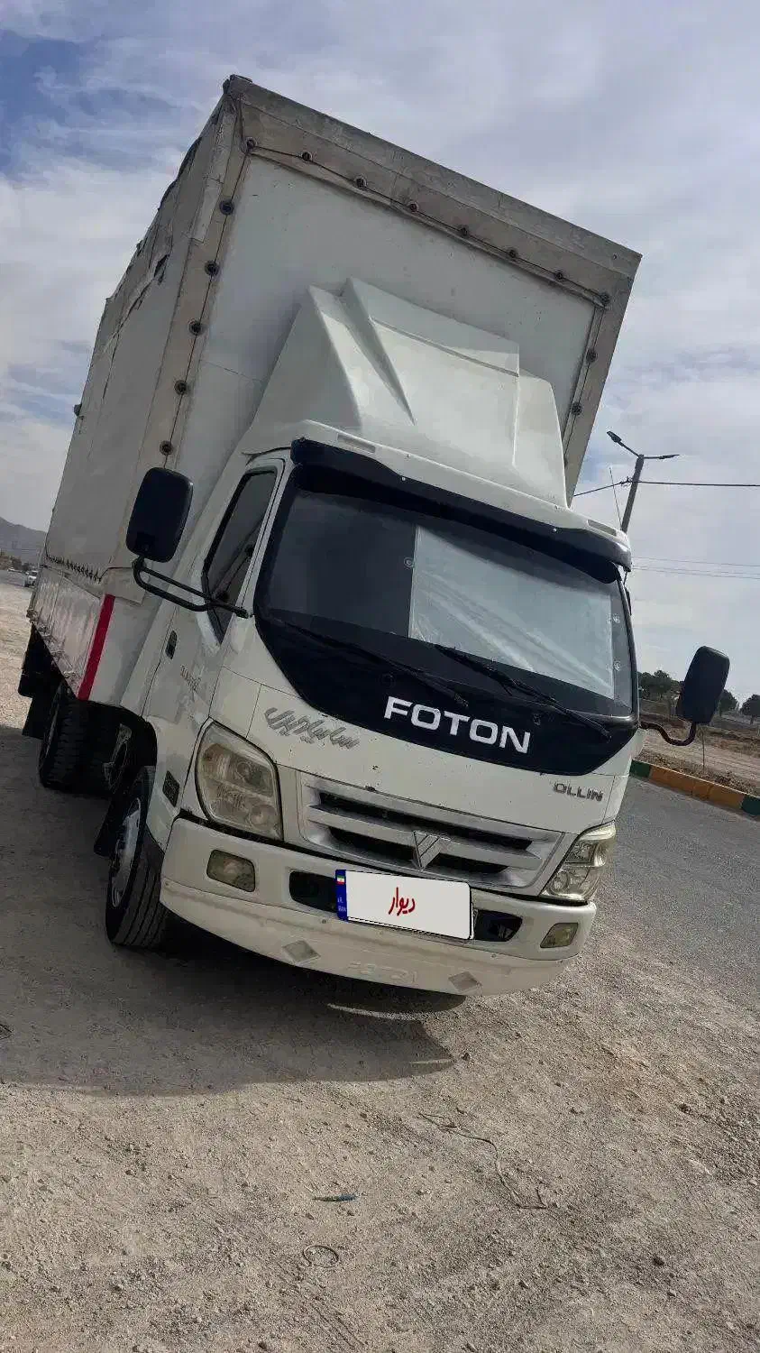 فوتون مسقف شش تن|خودرو سنگین|بهمن صغاد, |دیوار