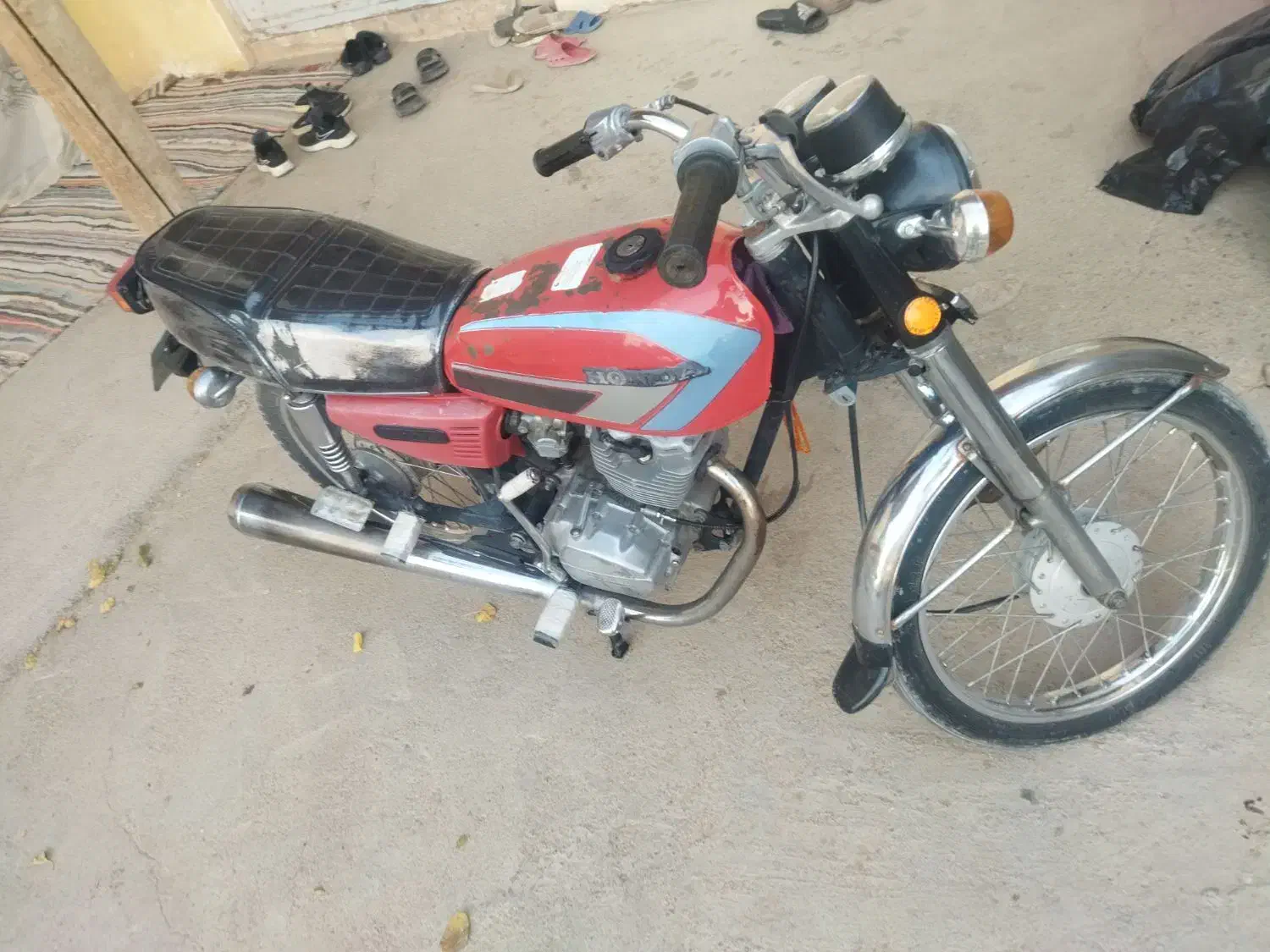 موتور تکتاز CG تمیز و درحد|موتورسیکلت|اسفراین, |دیوار