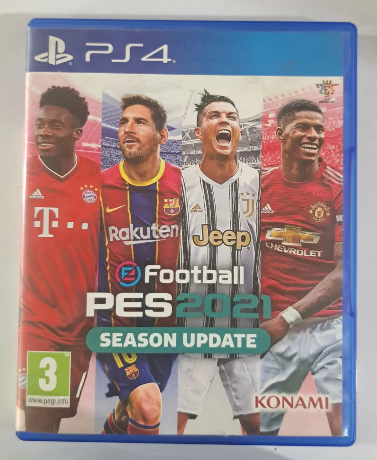 دیسک PES2021 برای PS4|کنسول، بازی ویدئویی و آنلاین|تهران, یافت آباد شمالی|دیوار
