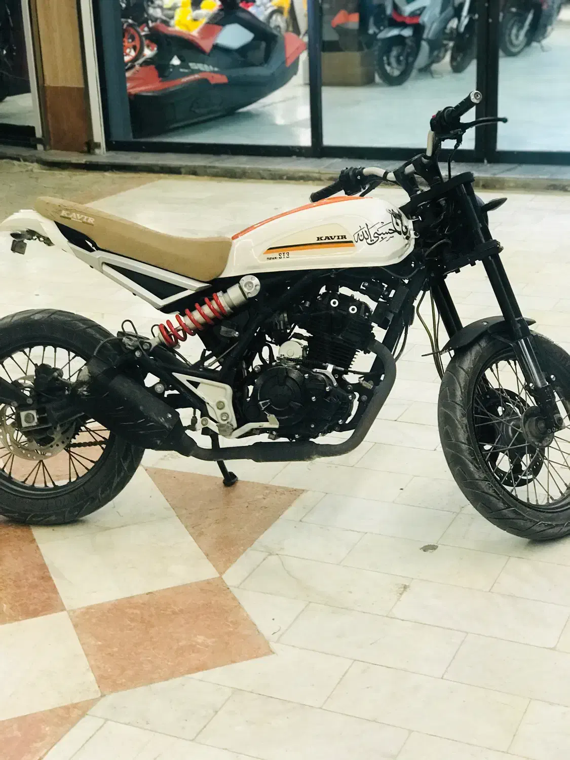 فروش موتور سیکلت کویر220st3|موتورسیکلت|قشم, |دیوار