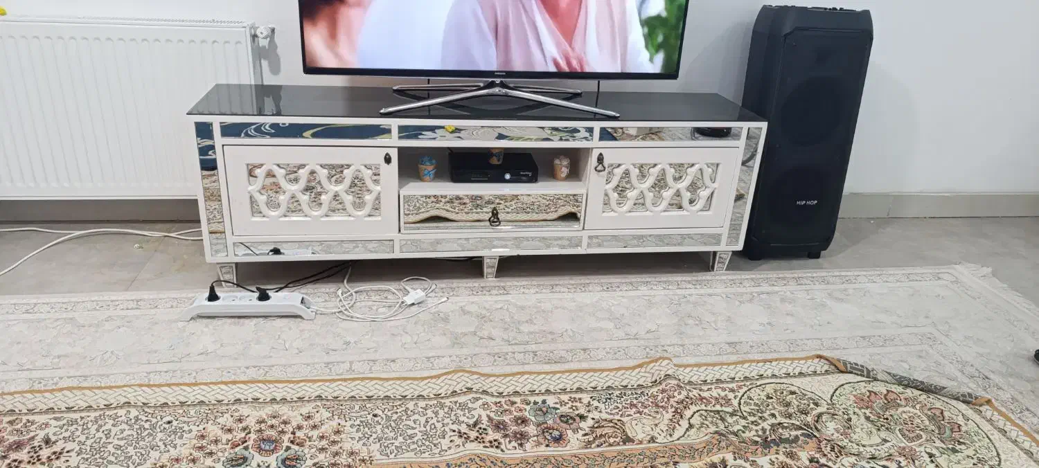 ست کنسول و آینه و میز تلویزیون|بوفه، ویترین، کنسول|فسا, |دیوار