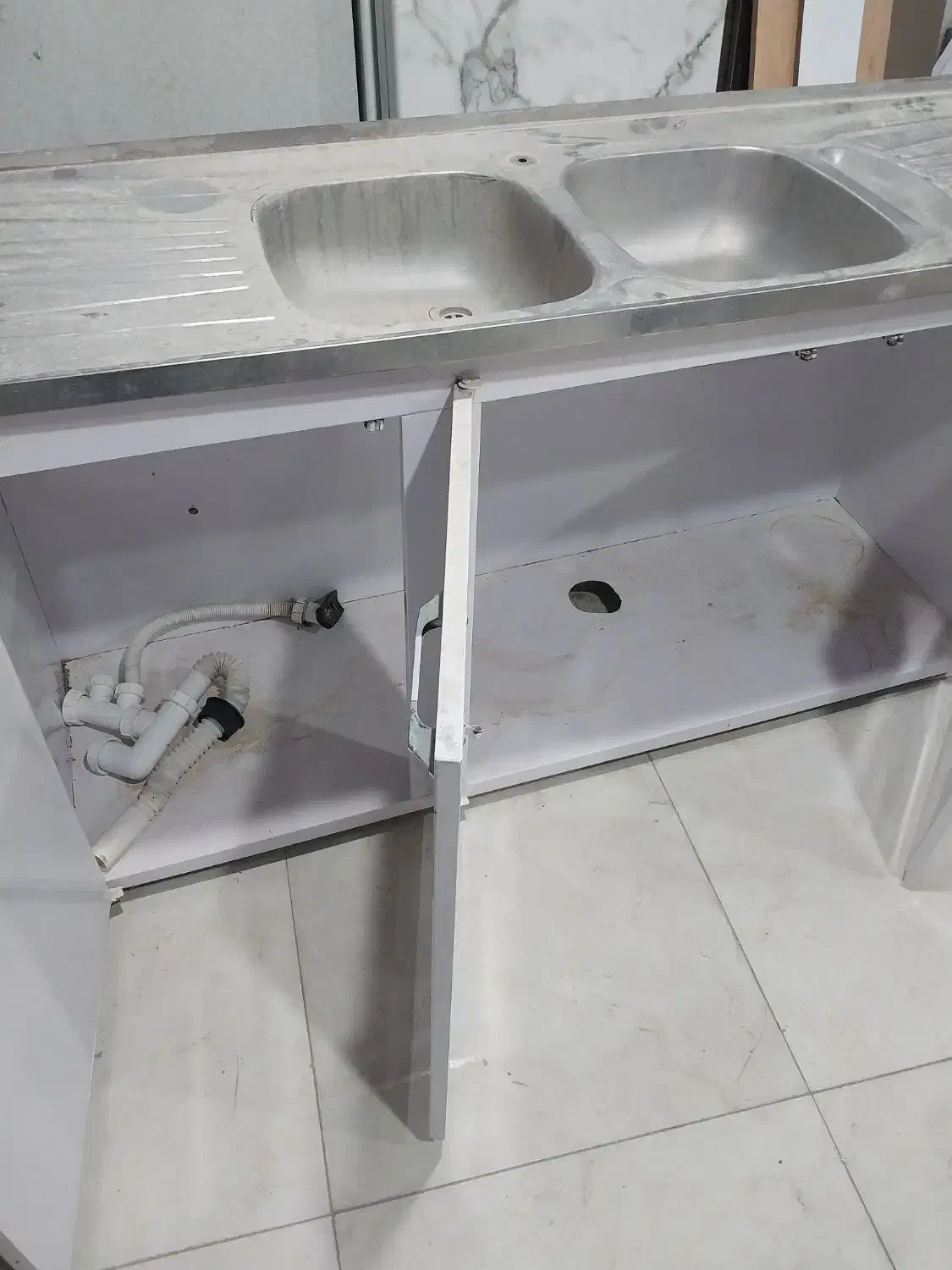 کابینت زیر سینکی با سینک|مصالح و تجهیزات ساختمان|جهرم, |دیوار