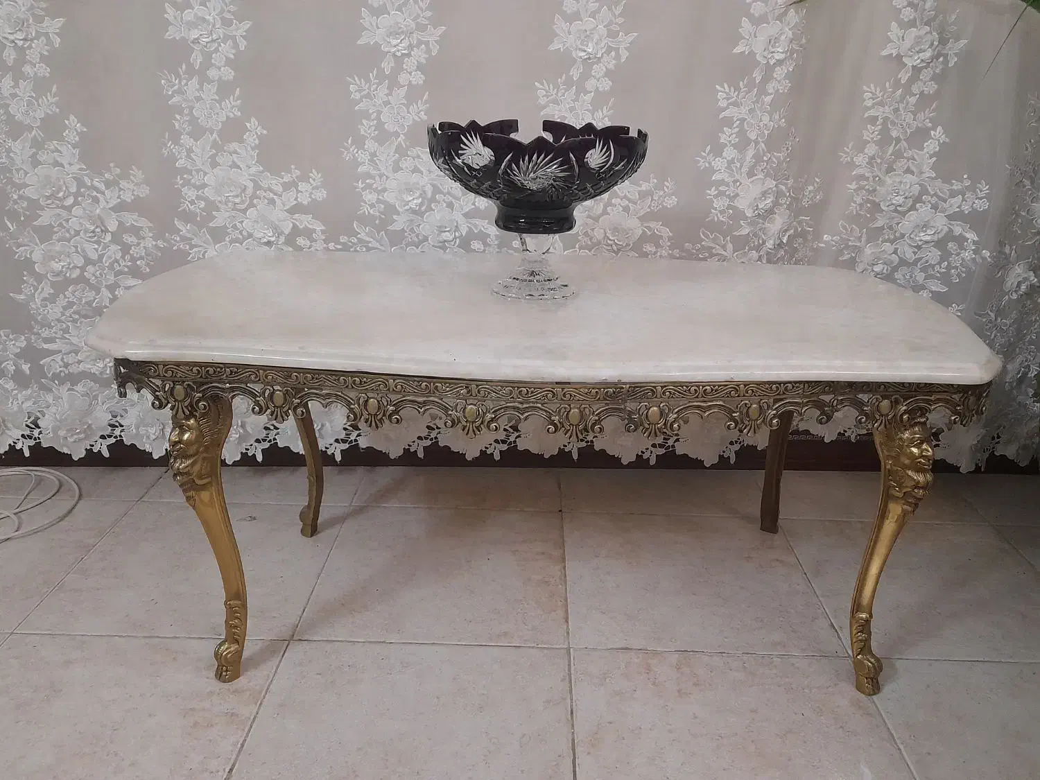 میز برنز مرمر|مبلمان خانگی و میز عسلی|تهران, بهاران|دیوار