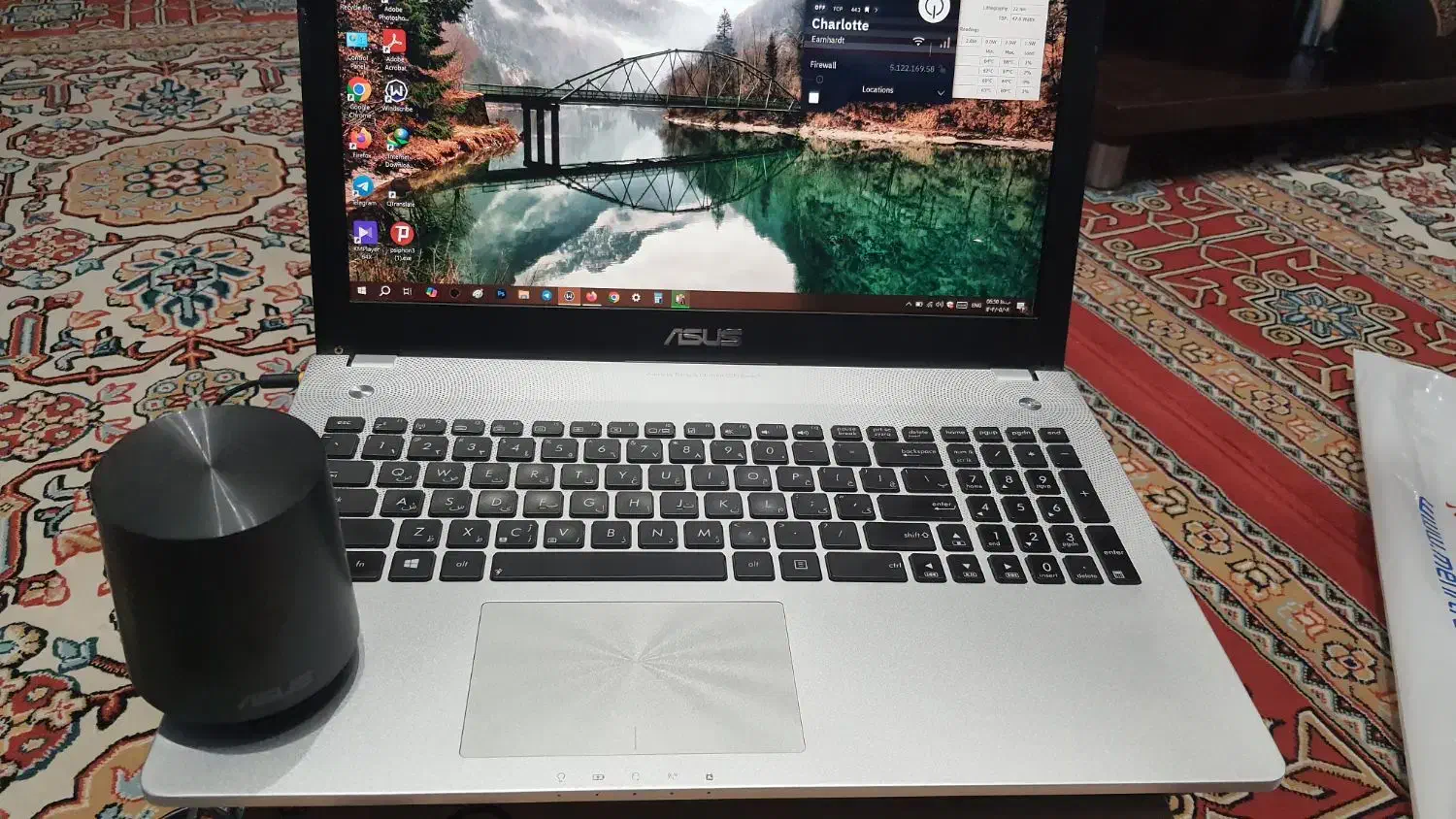 لپتاپ asus n56 jn|رایانه همراه|زنجان, |دیوار