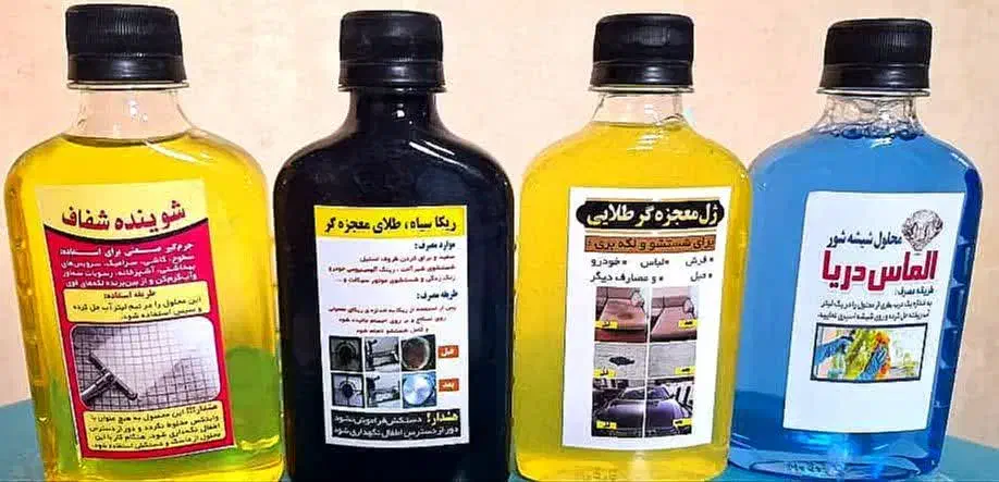 شوینده های قوی ریکا سیاه شیشه شوی معجزه شفاف|مواد شوینده و دستمال کاغذی|قم, سراجه (۱۵ خرداد)|دیوار