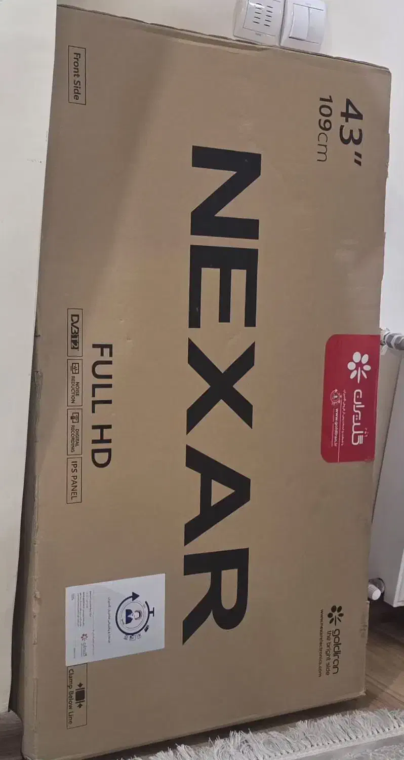 تلوزیون نکسار۴۳اینچ|تلویزیون و پروژکتور|محمدشهر, شهرک پیام (مهرالبرز)|دیوار