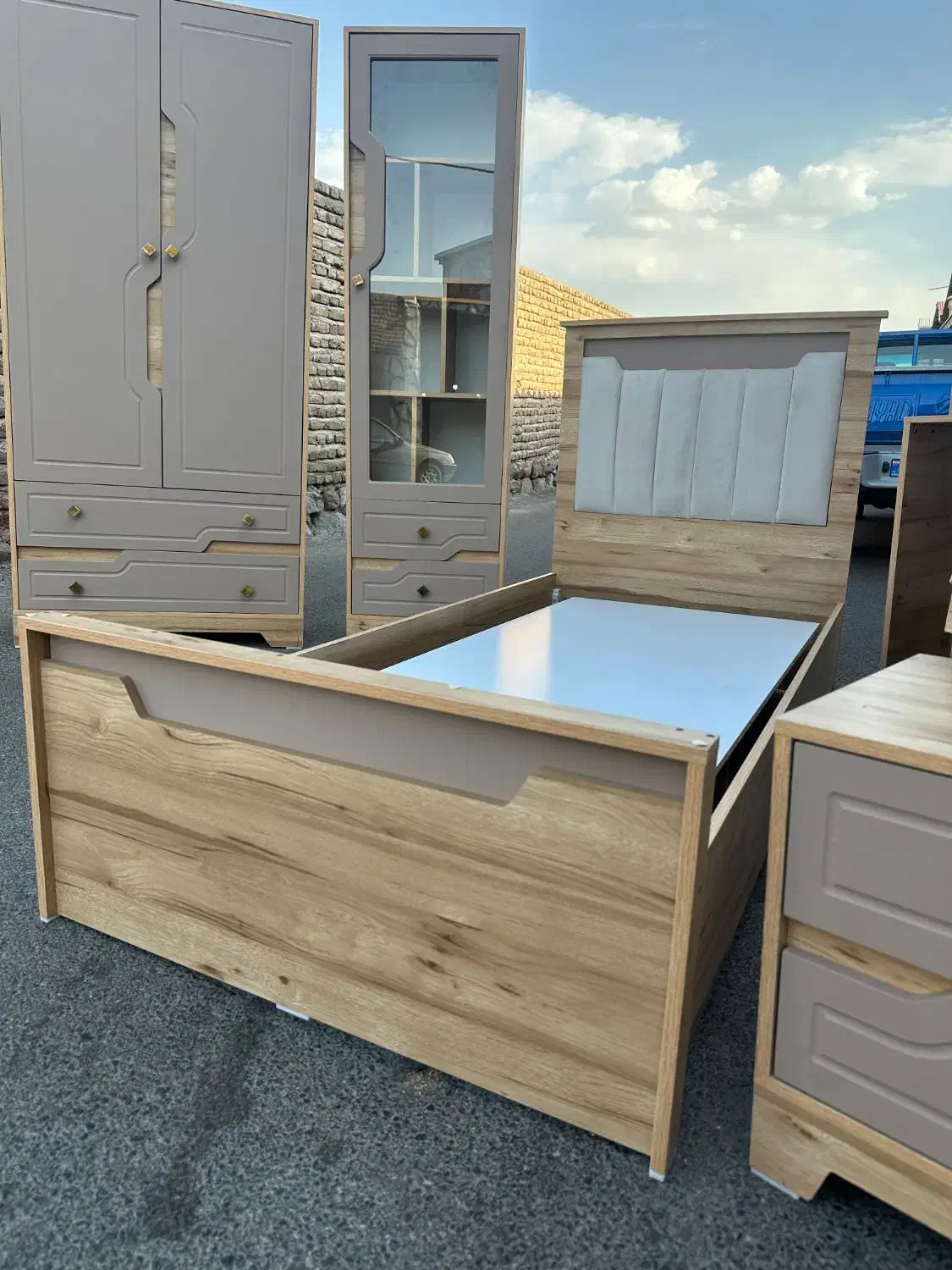 سرویس تک نفره سوزان|تخت و سرویس خواب|تبریز, |دیوار