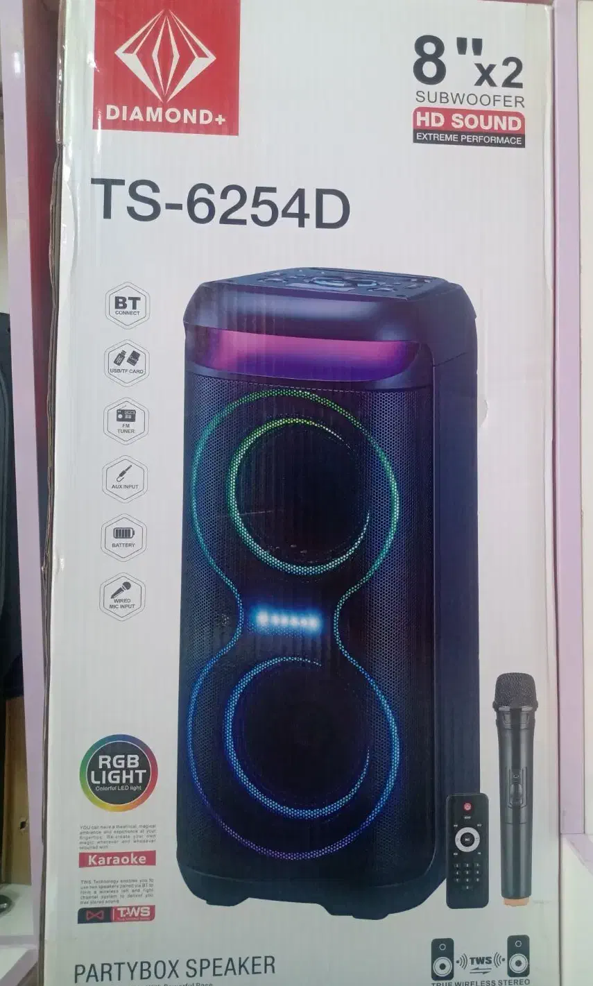 اسپیکر دیاموند Ts6254 d|پخشکننده همراه|خرمآباد, |دیوار