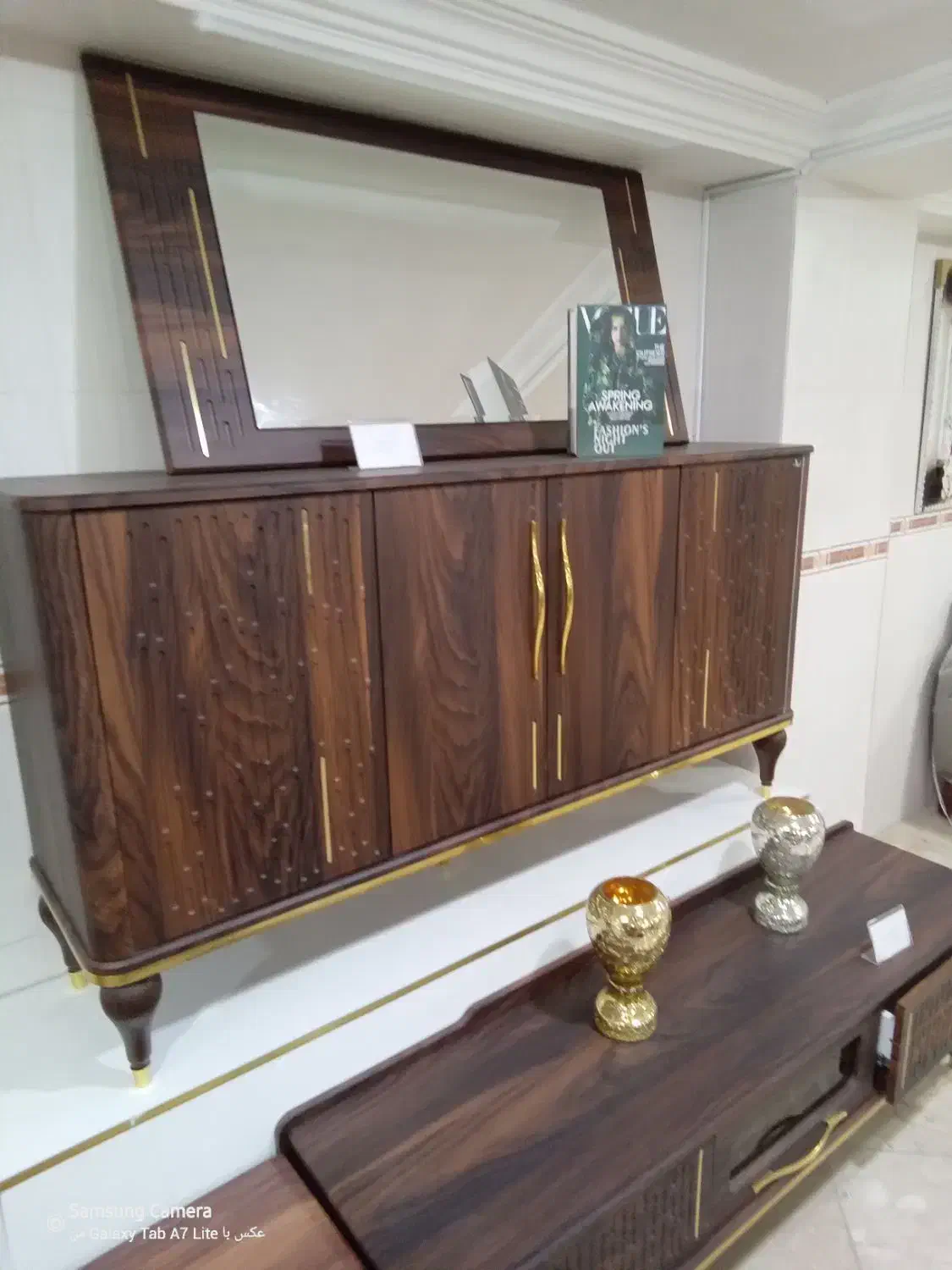 فروش انواع آئینه و کنسول|بوفه، ویترین، کنسول|ایلام, |دیوار