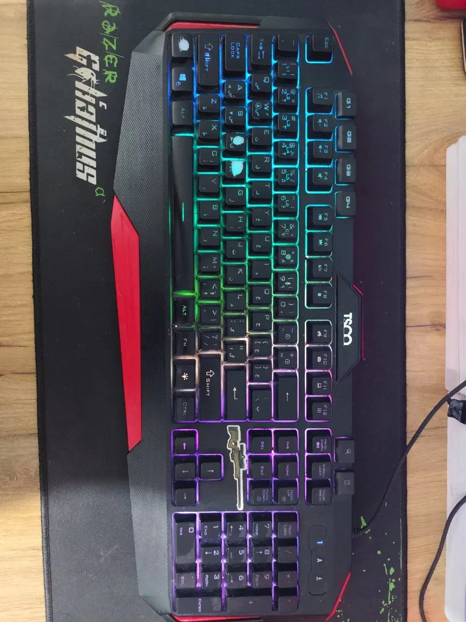 کیبورد گیمینگ تسکو مدل GK 8123|قطعات و لوازم جانبی رایانه|تایباد, |دیوار