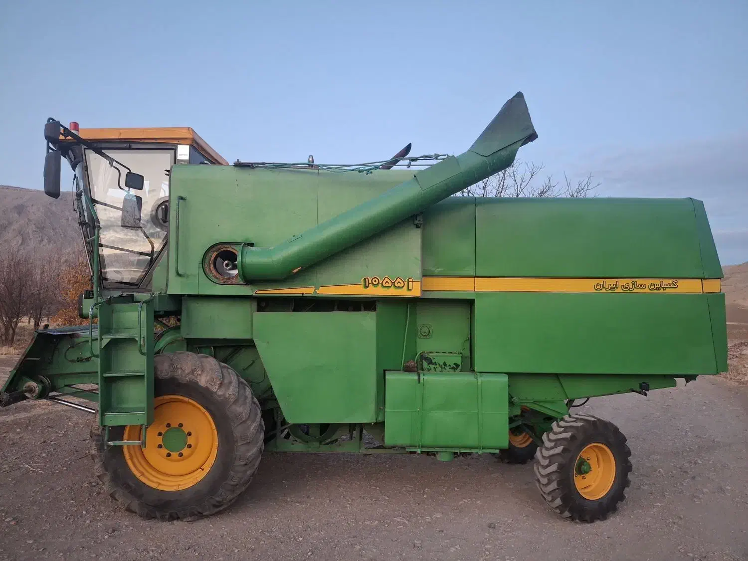 کمباین جاندیر۹۵۵ بازدید کرمانشاه|خودرو سنگین|دهگلان, |دیوار