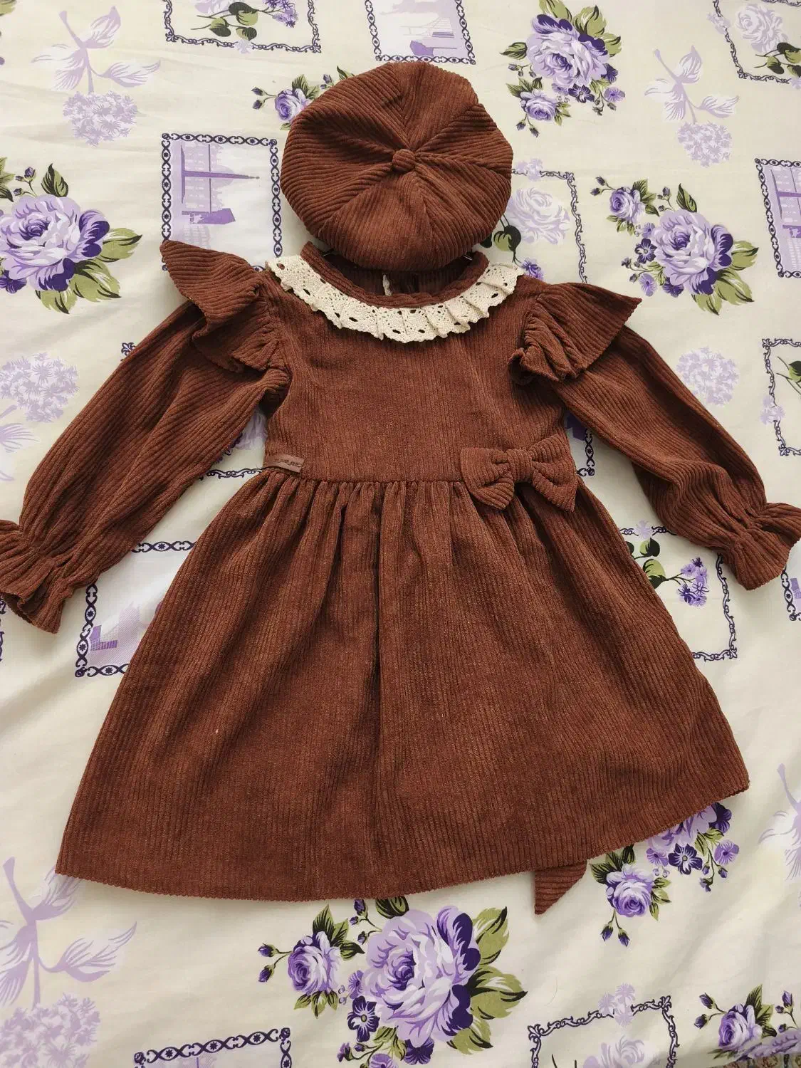 پیراهن دخترانه پاییزی مناسب ۴ سال|کفش و لباس بچه|مشهد, توس (بلوار توس)|دیوار