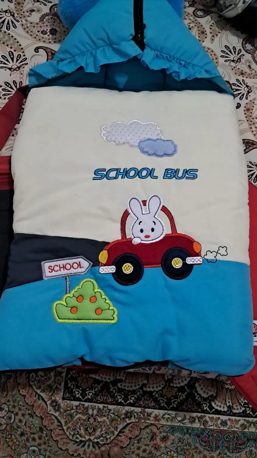 کیف حمل نوزاد و قنداق فرنگی در حد نو|اسباب و اثاث بچه|خمینی‌شهر, |دیوار