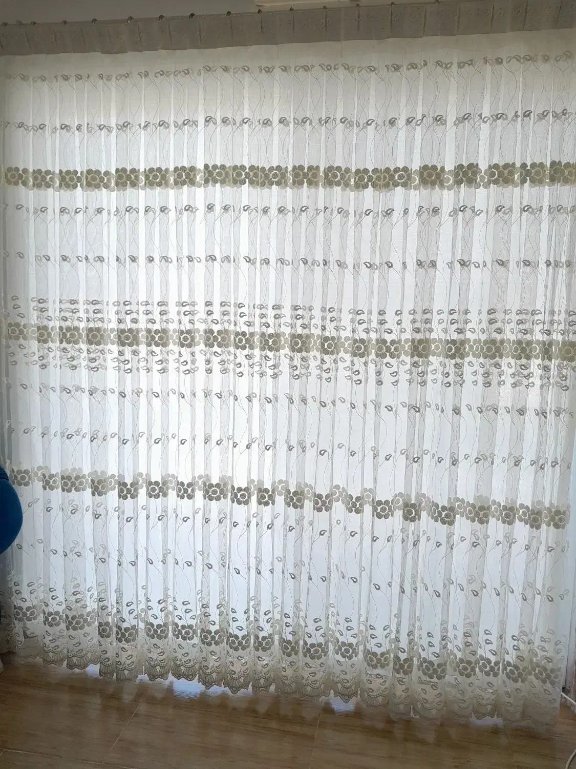 ۳ عدد پرده در حد نو|پرده، رانر، رومیزی|لشت نشا, |دیوار