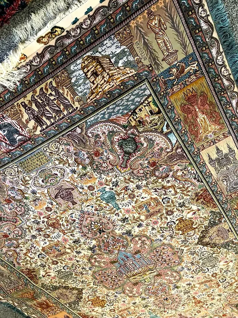 فروش فرش دستباف* آنتیک *کلکسیونی 9متری اصلی|فرش|تهران, تجریش|دیوار