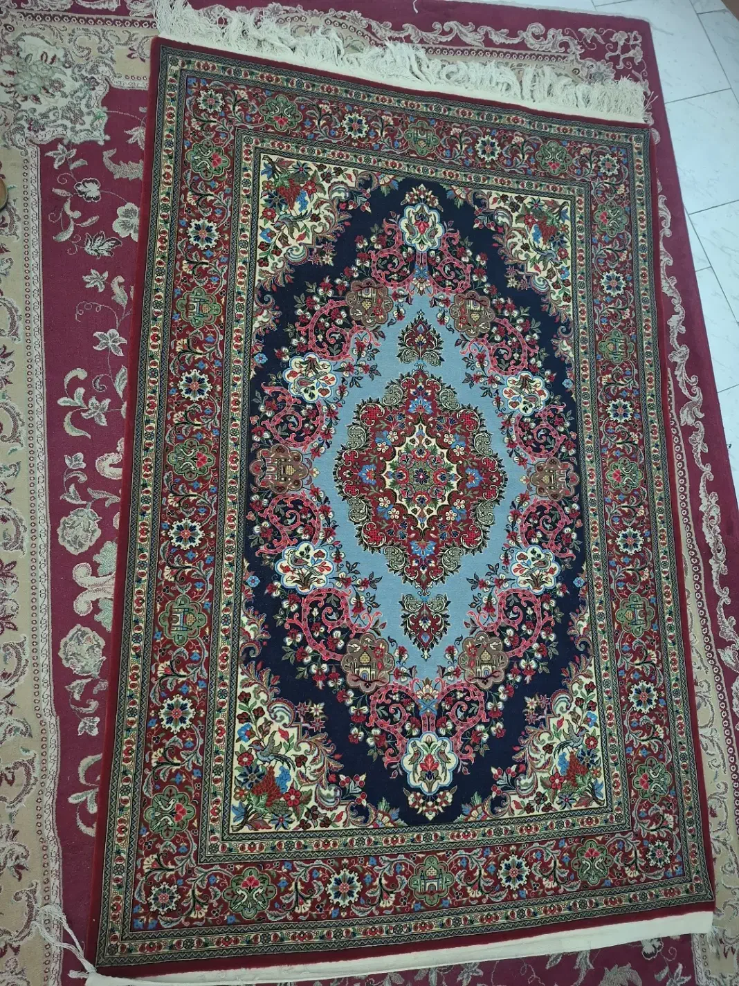 فرش وتابلوفرش دست بافت|فرش|تهران, علم و صنعت|دیوار