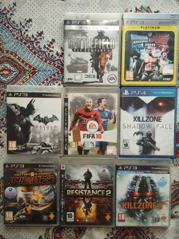 دیسک بازی ps3 و ps4|کنسول، بازی ویدئویی و آنلاین|تهران, دهقان|دیوار