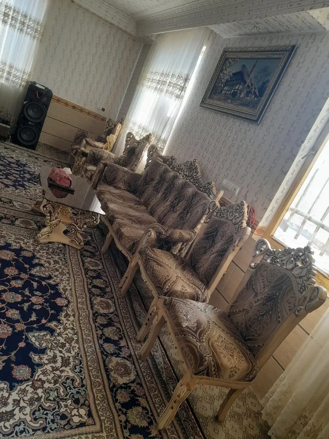 مبل سلطنتی|مبلمان خانگی و میز عسلی|قزوین, |دیوار