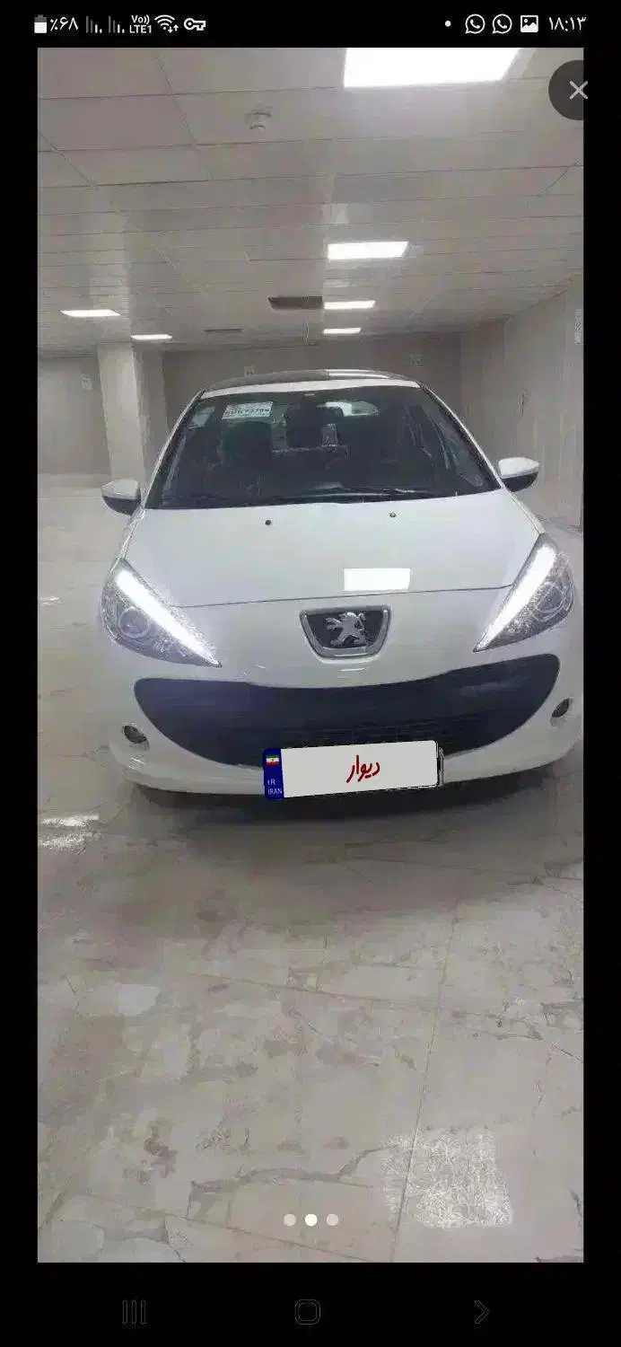 فروش ماشین ۲۰۷ tu5 موتور پلاس ارتقا یافته با رینگ|خودرو سواری و وانت|بروجرد, |دیوار