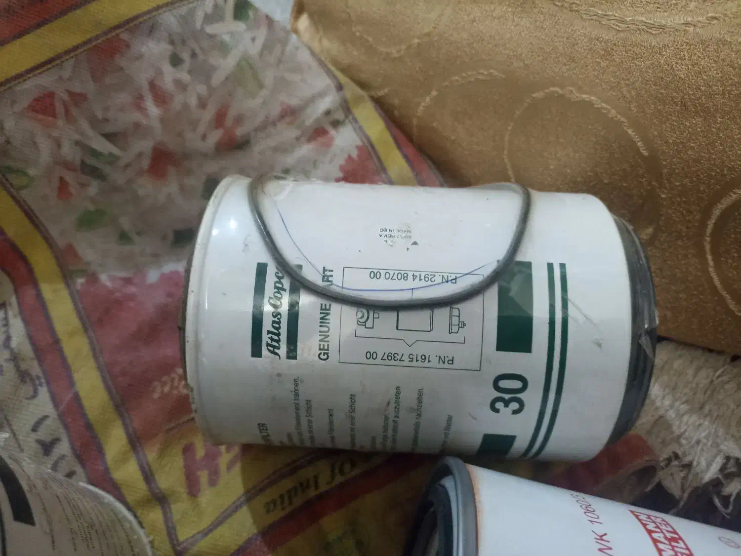 فیلتر گازوییل اطلس کوپکو اصلی وفیلتر گازوییل mann|قطعات یدکی و لوازم جانبی|قم, شهرک امام حسن|دیوار