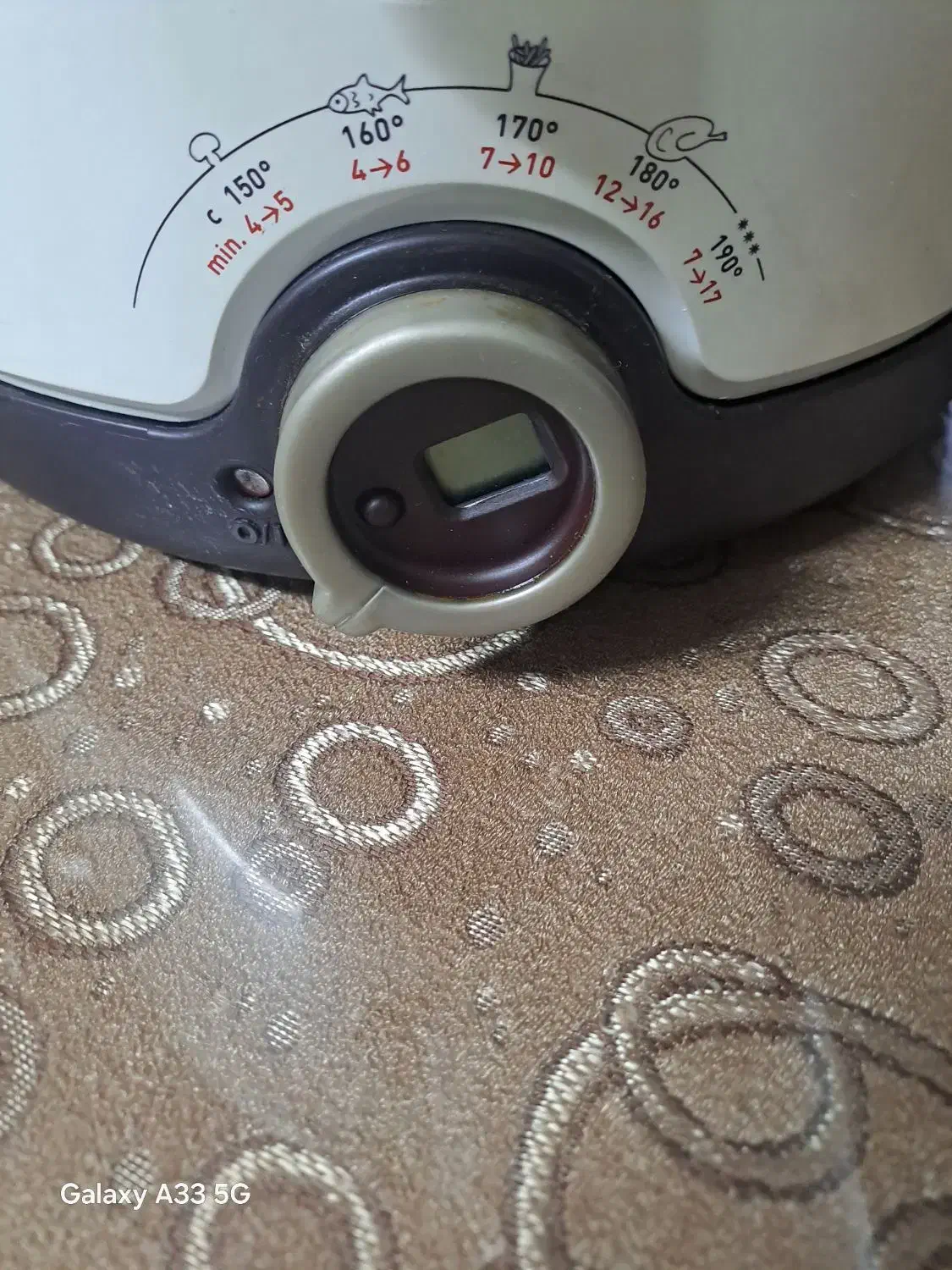 سرخ کن تفال اصل با ظرف جدا کننده روغن|اجاق گاز و لوازم برقی پختوپز|بومهن, |دیوار