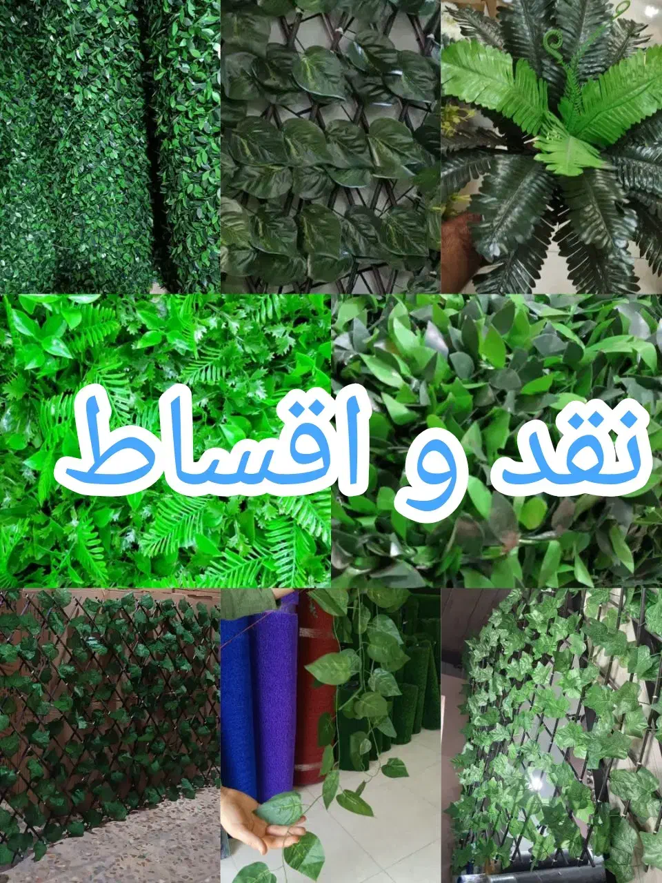 فنس برگی .فنس چمنی .فنس چمنی استوک . یووی|خدمات باغبانی و درختکاری|خمینیشهر, |دیوار