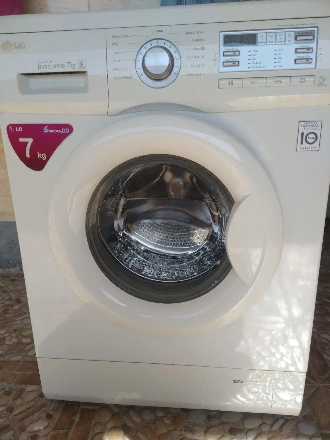 لباسشویی تمام اتوماتیک ل جی (lG)|ماشین لباسشویی و خشککن لباس|اهواز, پردیس|دیوار