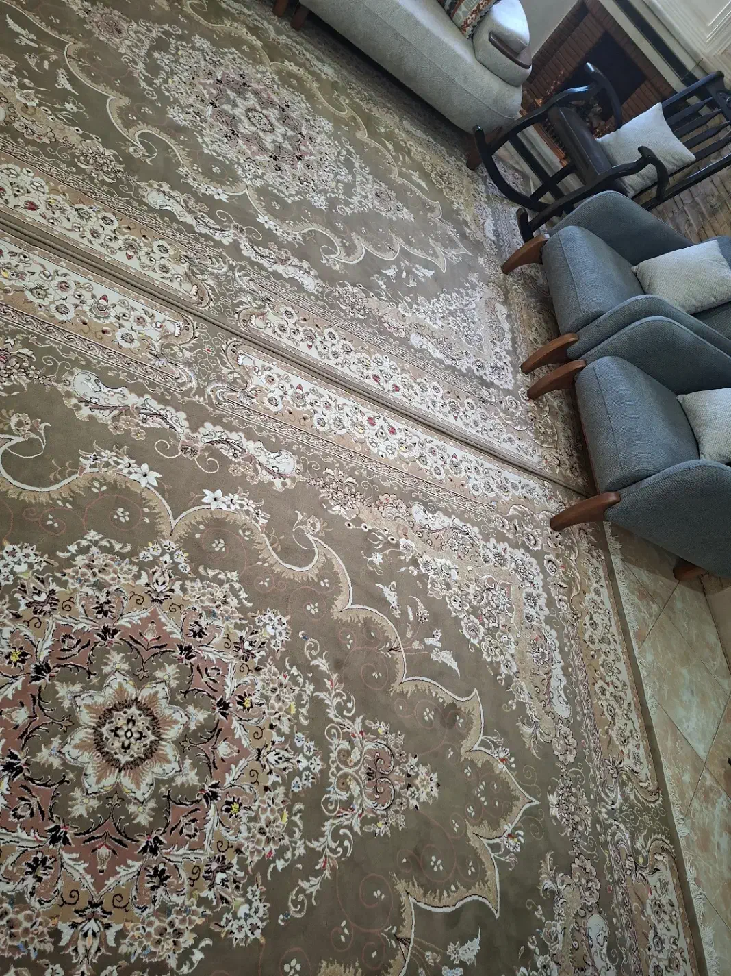 ۲عدد فرش۹متری|فرش|ساوه, |دیوار