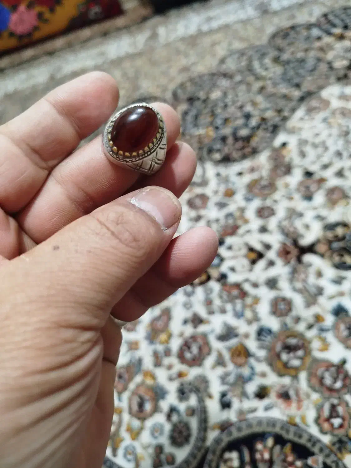 انگشتر عقیق|جواهرات|کیش, |دیوار