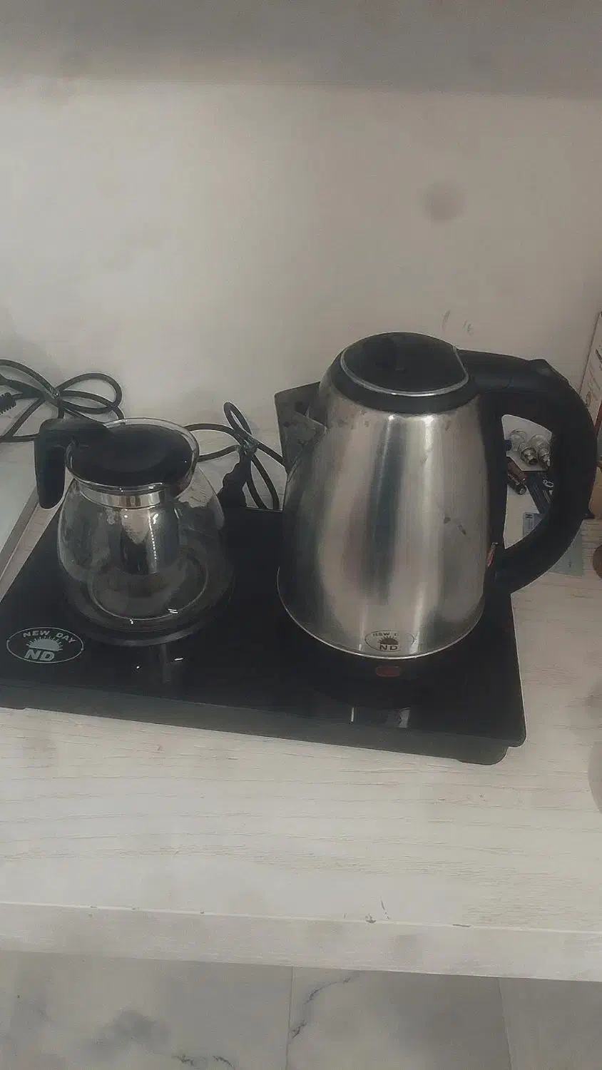 دو عدد چایی ساز معاوضه با کفتر یا عروس هلندی|سماور، چایساز، قهوهساز|چناران, |دیوار