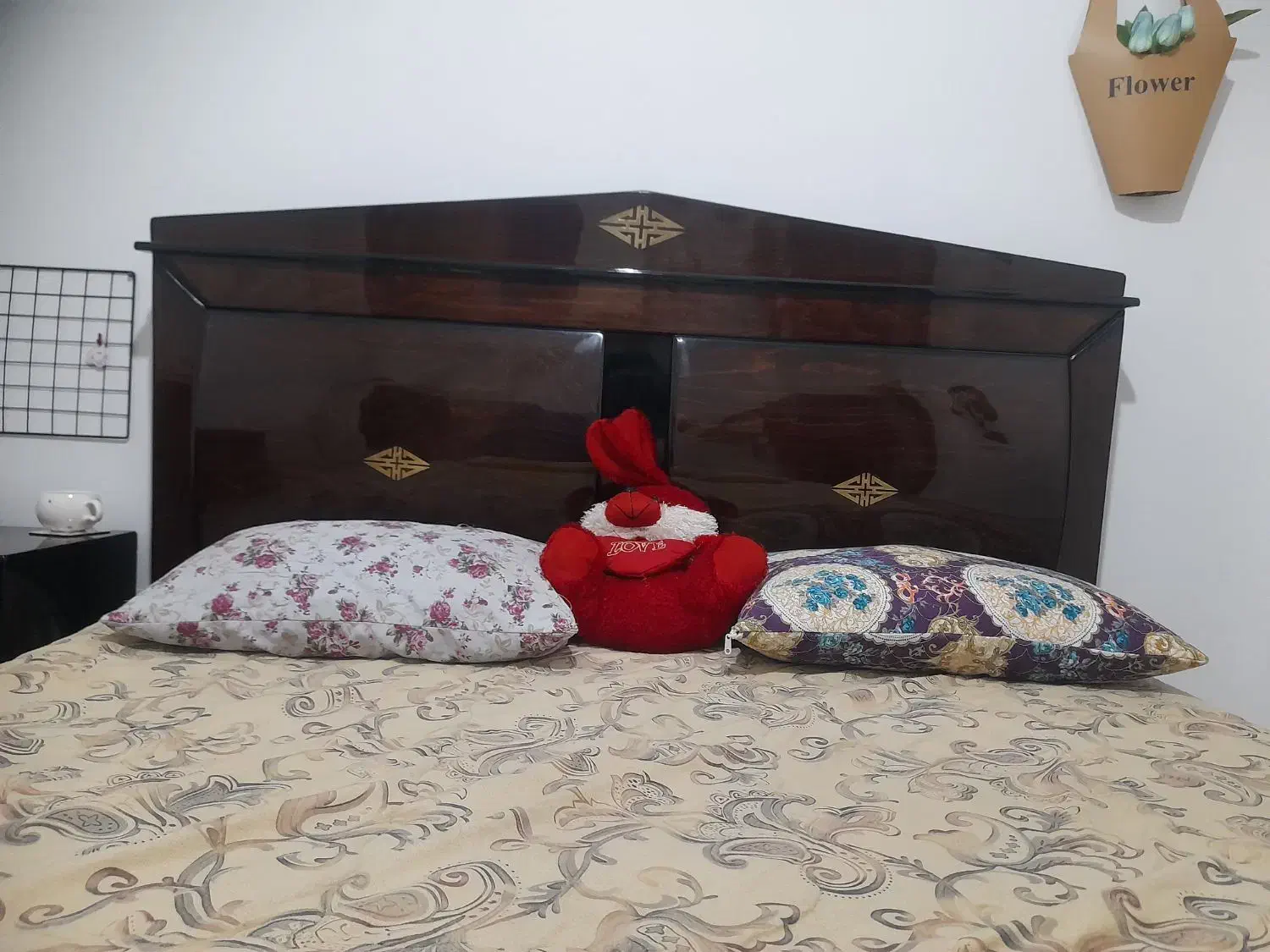 تخت خواب دونفر|تخت و سرویس خواب|کرمانشاه, |دیوار