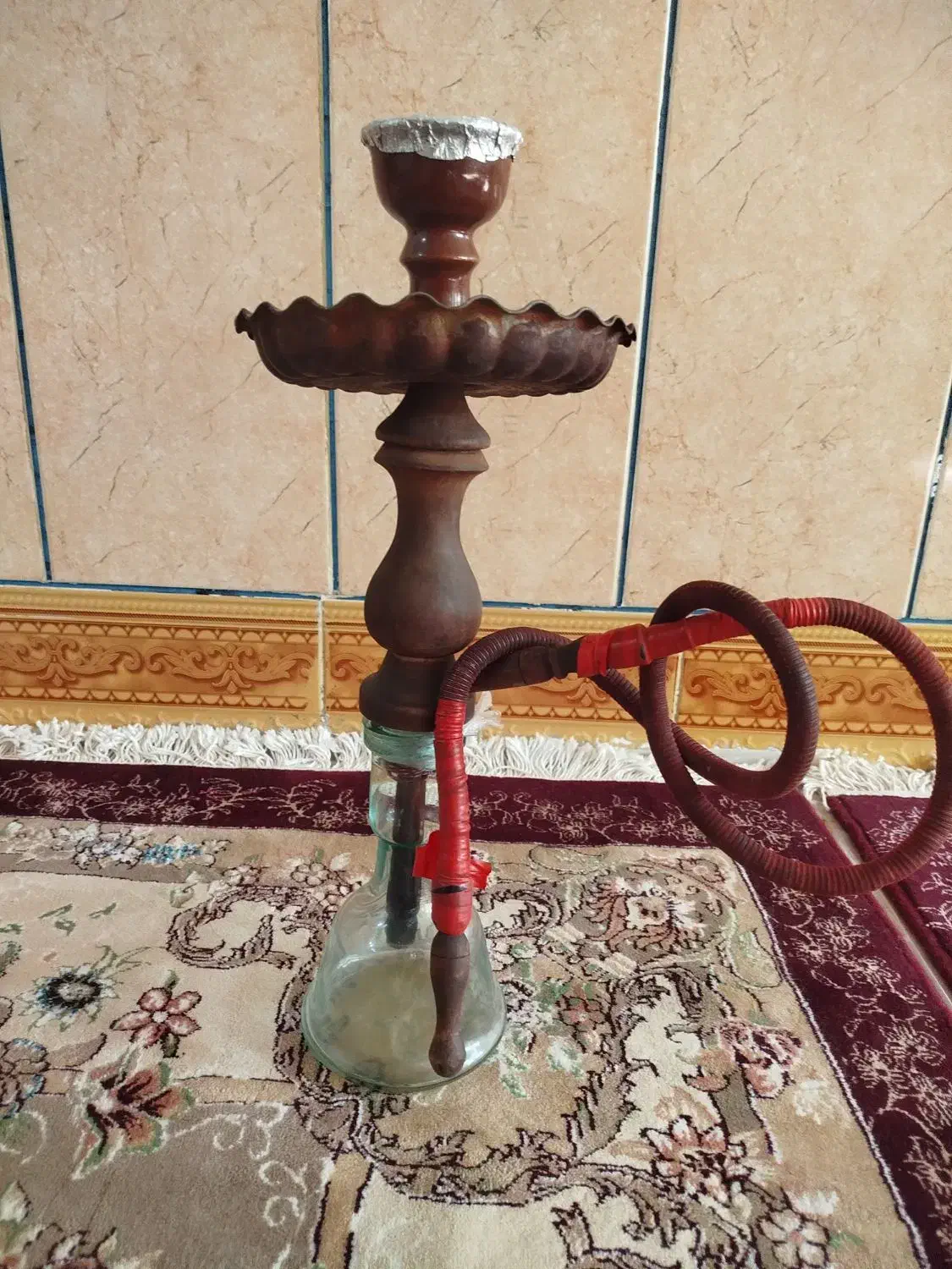 قلیان قهوه خونه قیمت 900هزار تومان|کلکسیون و سرگرمی|ارمند, |دیوار
