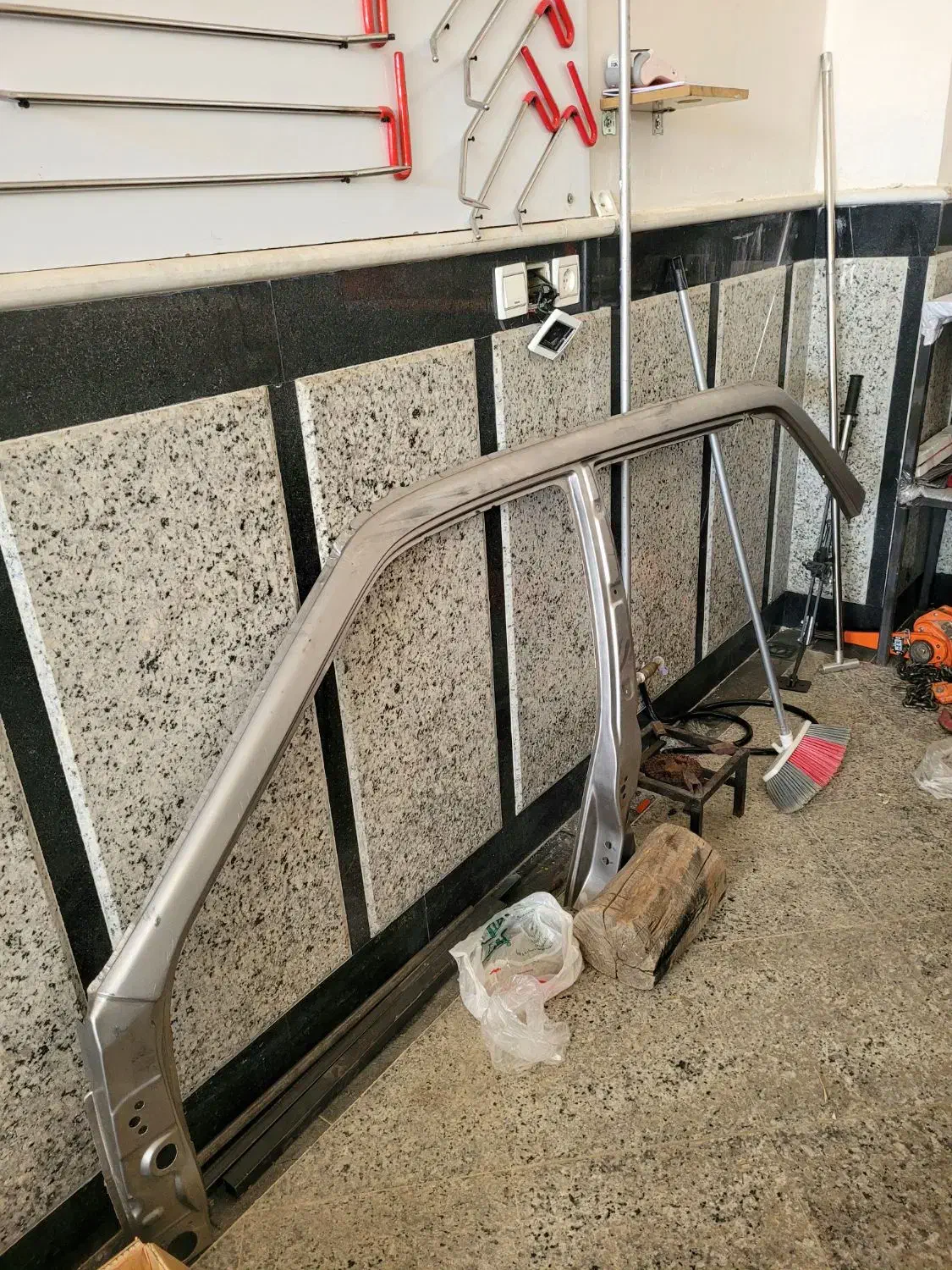 کلاف و ستون سمت راست پراید صفر و بدون تاب|قطعات یدکی و لوازم جانبی|سیلوانه, |دیوار