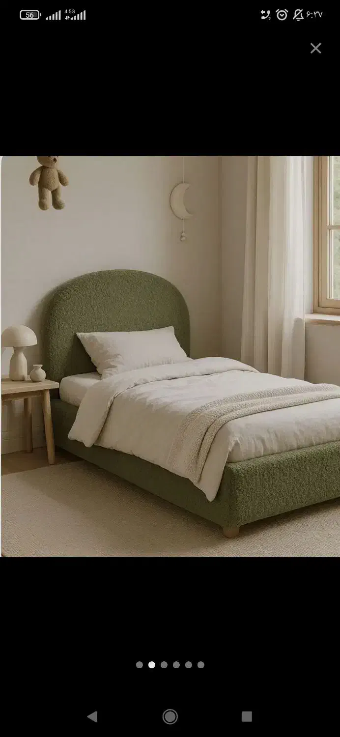 تخت تدی مینیمال|تخت و سرویس خواب|رشت, کوی حسینی|دیوار