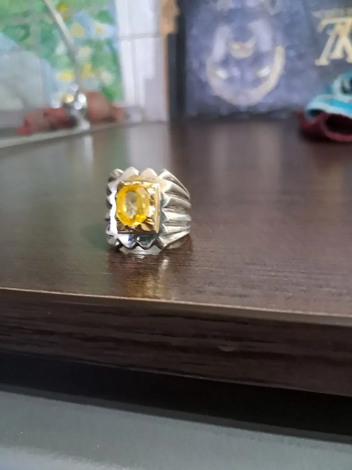 انگشتر یاقوت زرد|جواهرات|چهاردانگه (تهران), |دیوار