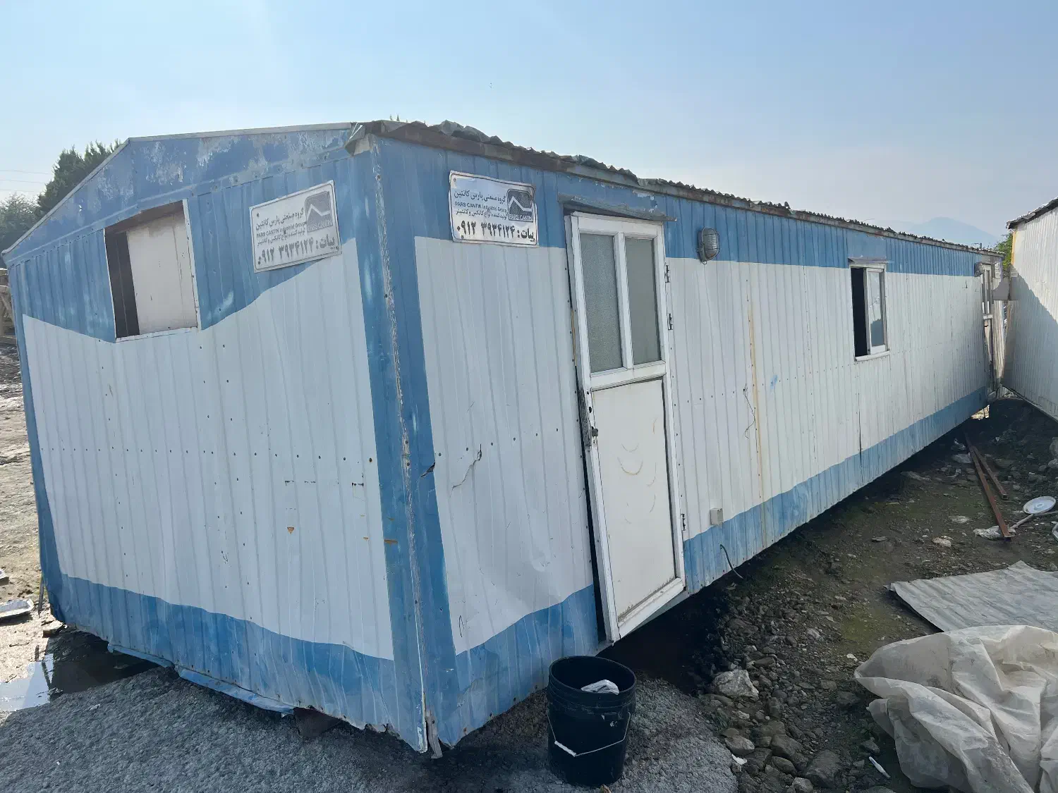 کانکس ۲۵ متری(۱۲در۲/۴)|مصالح و تجهیزات ساختمان|شیرود, |دیوار