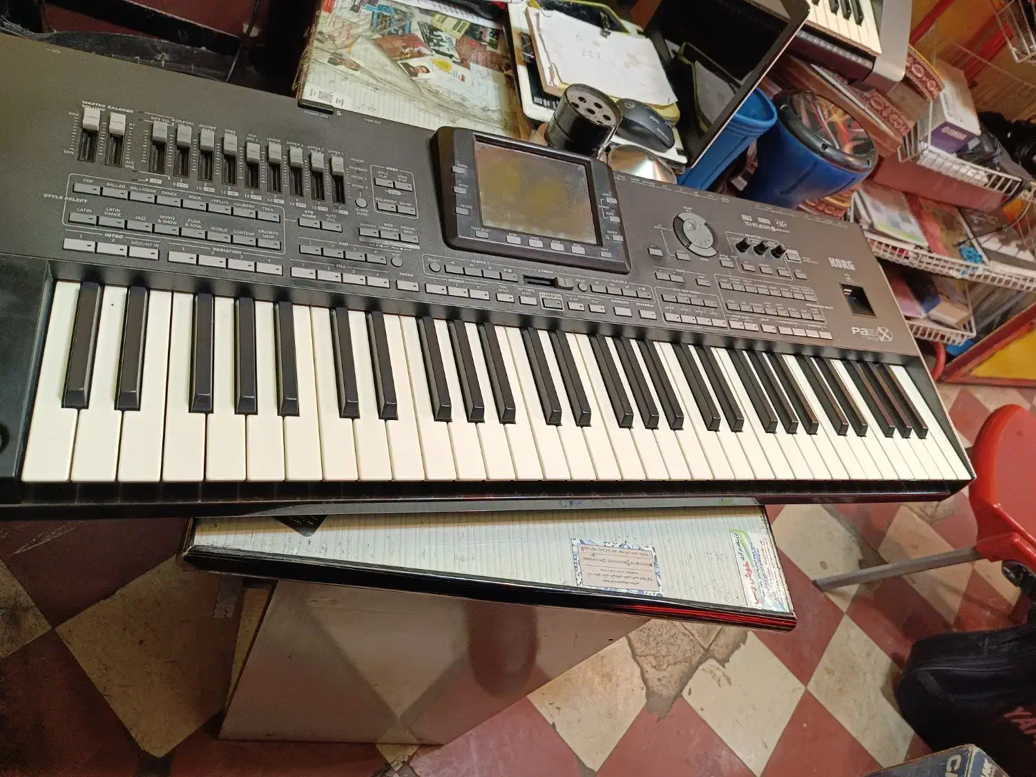 ارگ pa3x پنج اکتاو در حد آکبند رم256|پیانو، کیبورد، آکاردئون|تبریز, |دیوار