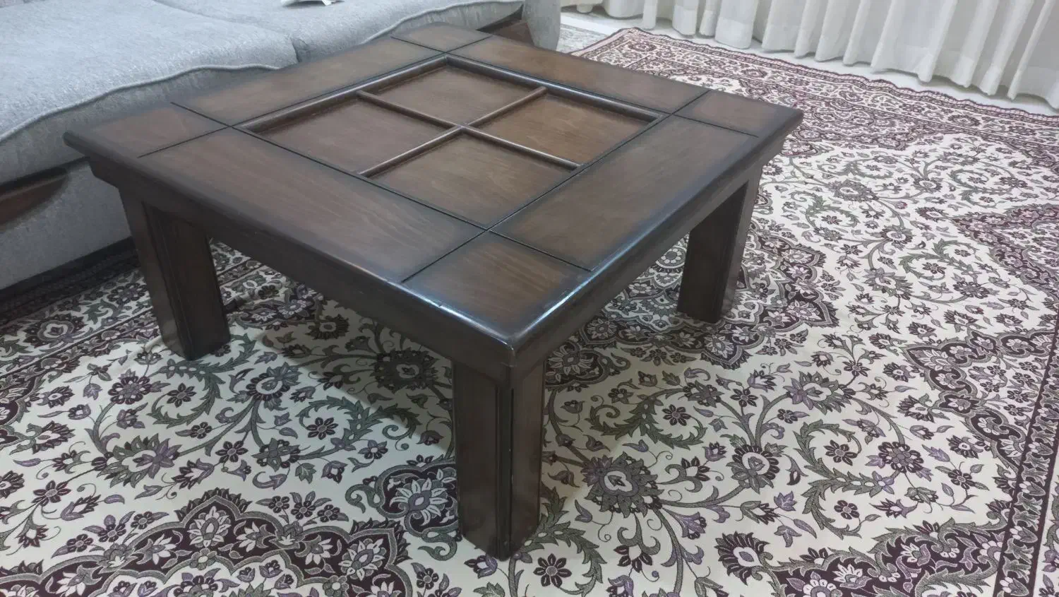 میز چوبی جلو مبلی|مبلمان خانگی و میز عسلی|مشهد, راهنمایی|دیوار