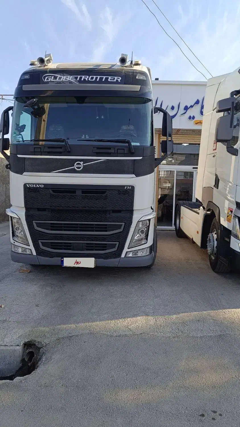 اف اچ 500 یورو6سه خط باطری دنده بقل بدون رنگ|خودرو سنگین|نهاوند, |دیوار