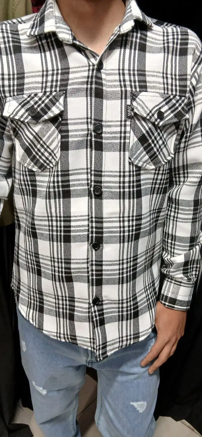 پیراهن کشمیر خارجی گرم بالا پنبه|لباس|مشهد, یوسفیه (شهرک غرب)|دیوار