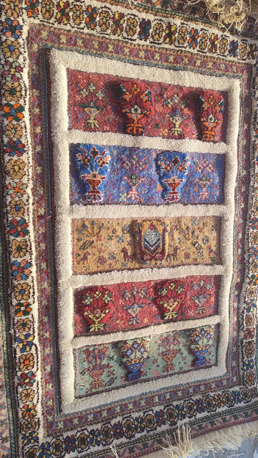 دو عدد گلیم قالی دست بافت|گلیم، جاجیم، گبه|بافت, |دیوار