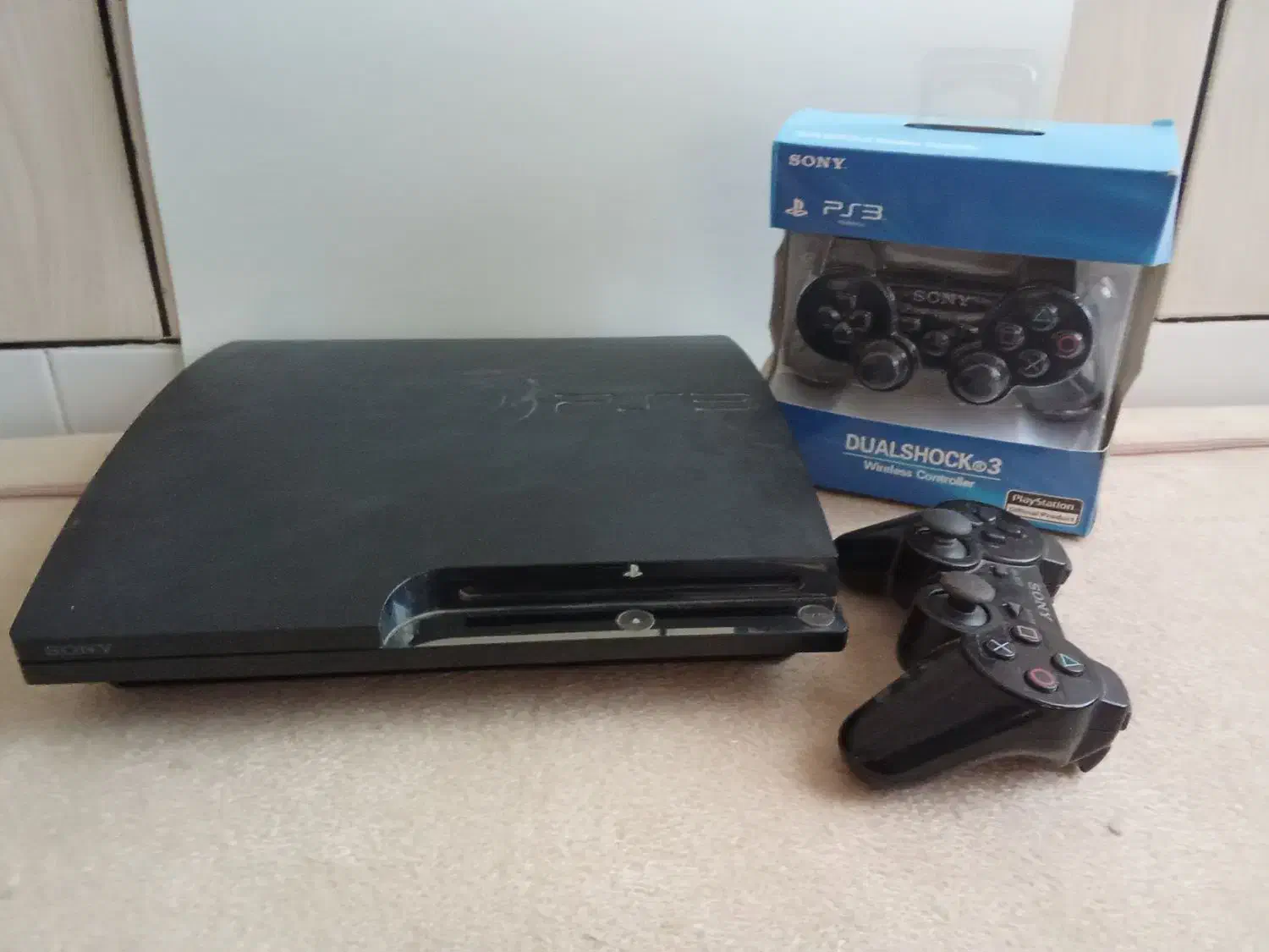 دستگاه بازی پی اسSONY ۳ همراه با دو عدد دسته|کنسول، بازی ویدئویی و آنلاین|آران و بیدگل, |دیوار