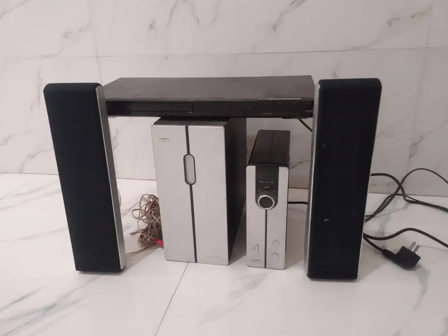 اسپیکر سینما خانواده با دی وی دی|سیستم صوتی خانگی|رباطکریم, الارد|دیوار