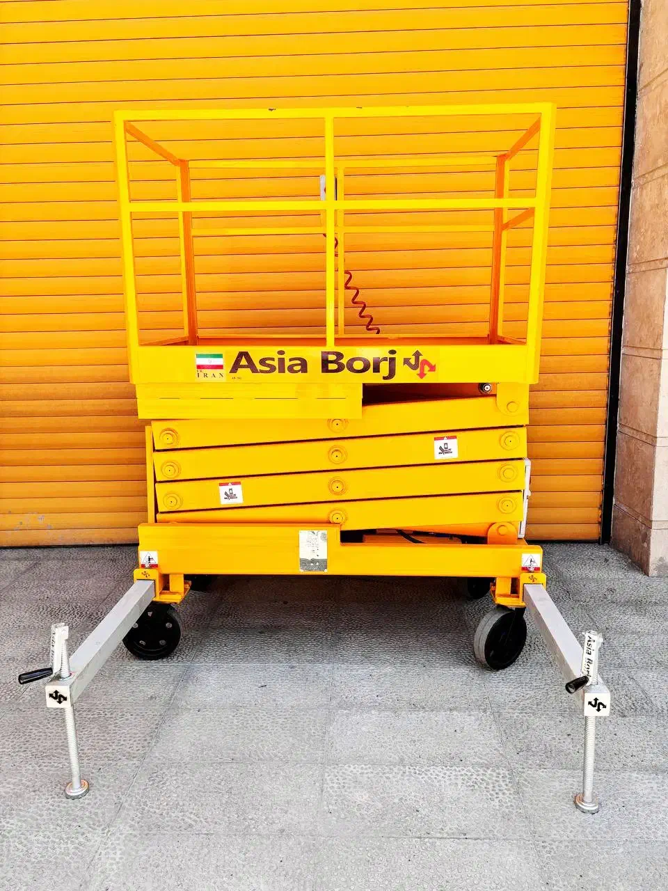 بالابر هیدرولیک ۱۰متری|ماشین‌آلات صنعتی|باوی, |دیوار