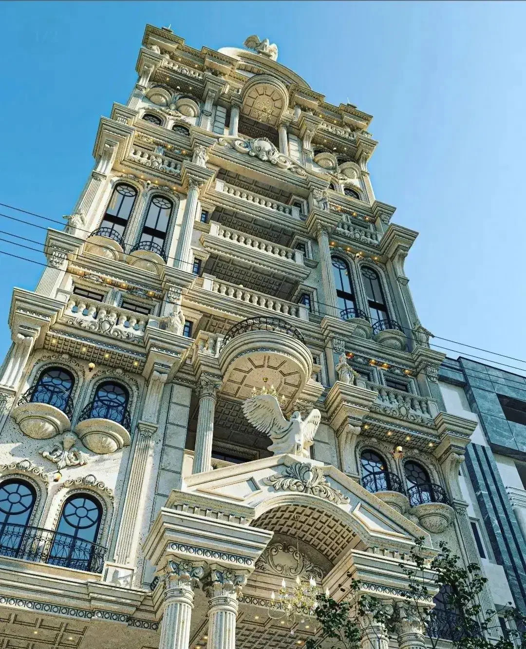 ۴۳۰ متر / هزارویکشب میثم / مشاعات فول، بدون مشابه|اجارهٔ آپارتمان|کرمان, |دیوار